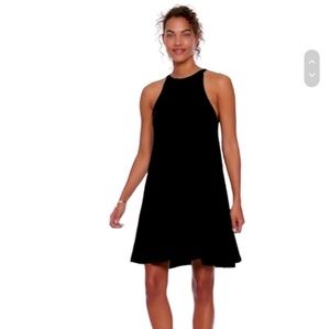 NWOT Old Navy high neck knit swing dress